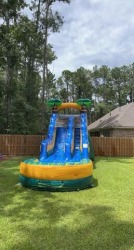 15FT Cali Palms Slide Water Slide