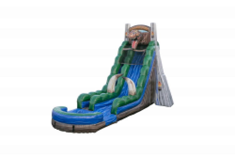 22' Jurassic Rush Water Slide