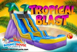 20' Tropical Blast Water Slide