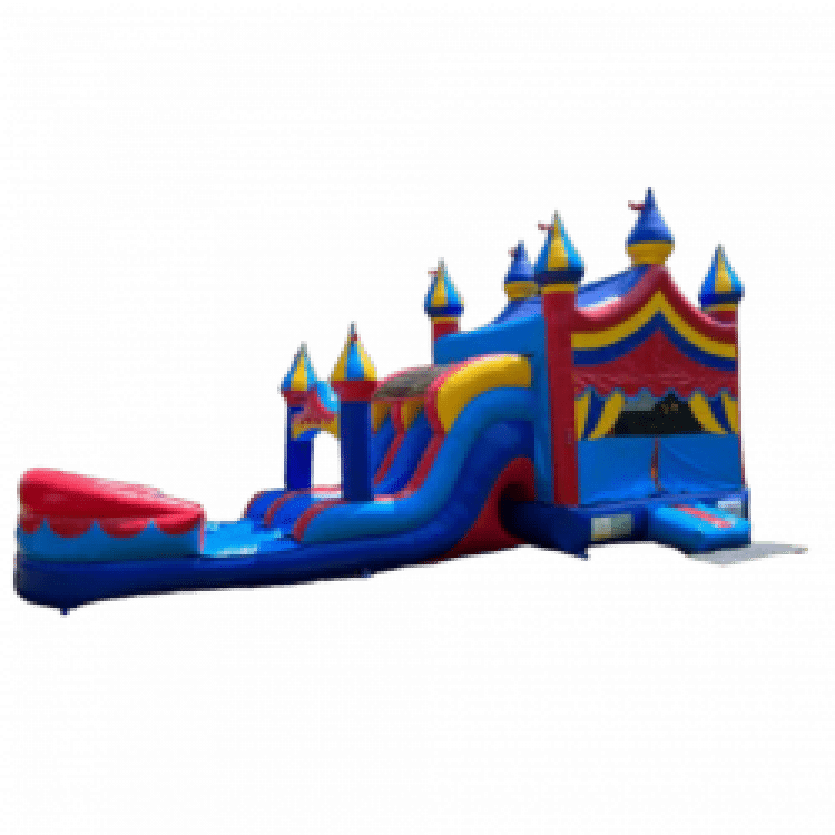 Big Top Circus XL Bounce and Dual Slide Combo