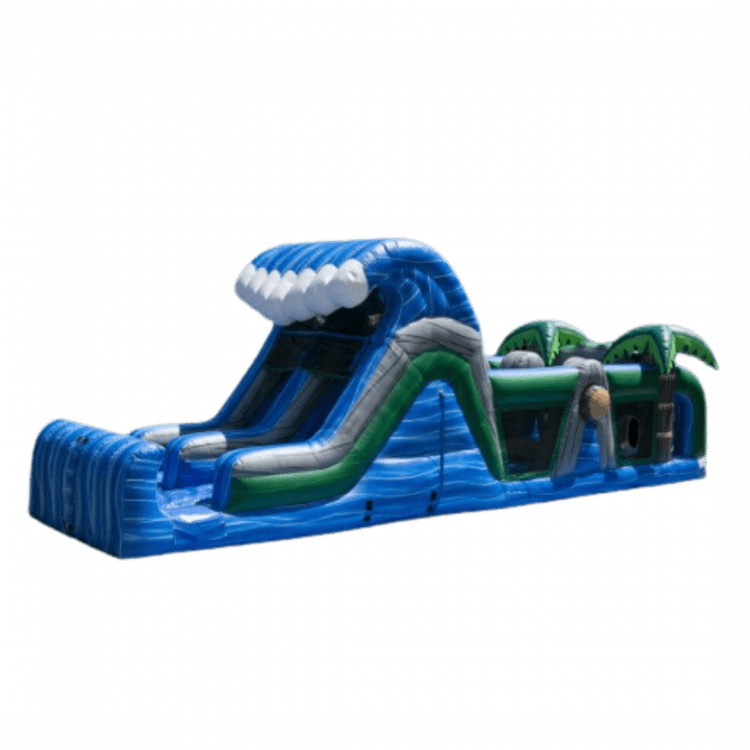 Blue Nile Obstacle Course with Dual Slide